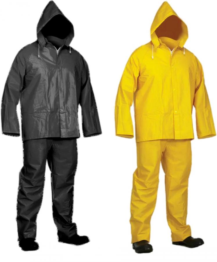 3 PIECE PVC RAIN SUIT