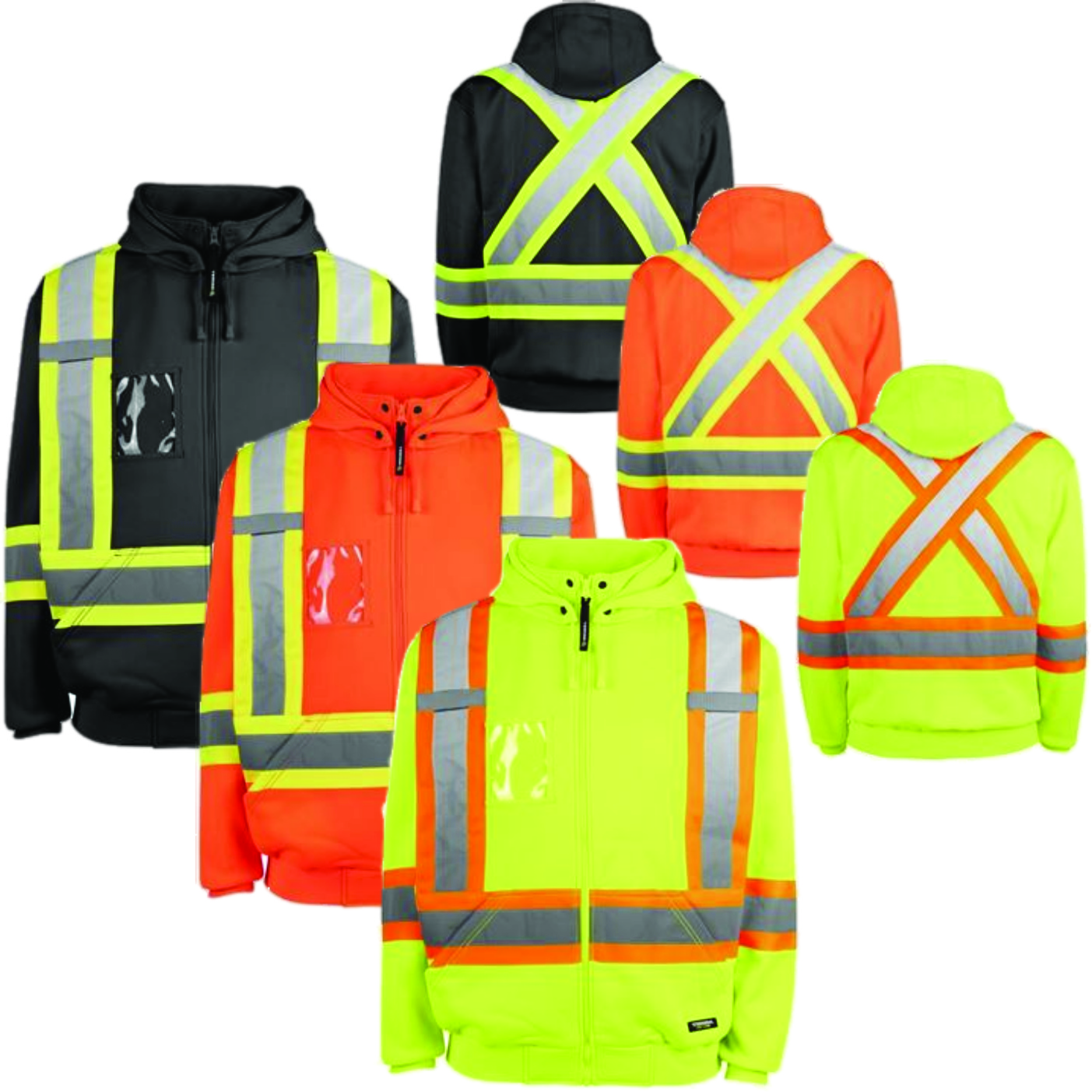 TERRA®  Hi-Vis Fleece Hoodie 116506