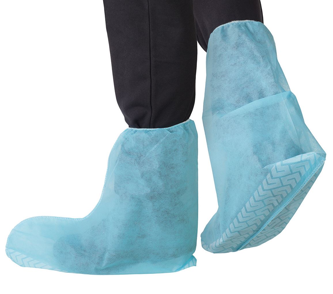 POLYPROPYLENE DISPOSABLE BOOT COVER 25 PRS / PKG