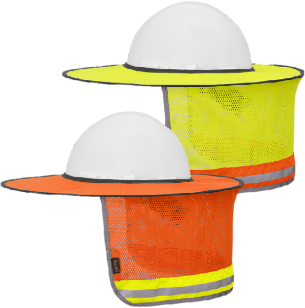 HARD HAT FOLDABLE SUN SHADE