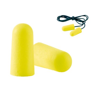 3M™ E-A-Rsoft™ Yellow Neons™ CORDED AND UNCORDED Earplugs