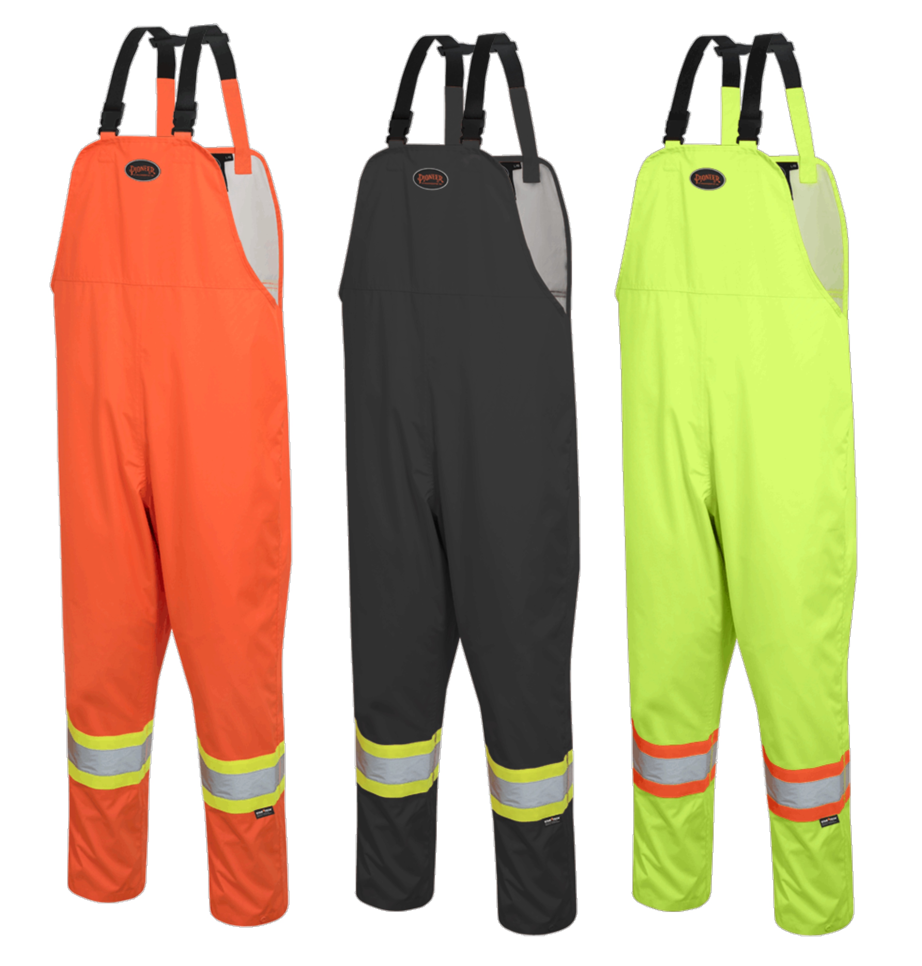 PIONEER 300D Oxford Polyester Hi Vis Rain Bib Pant