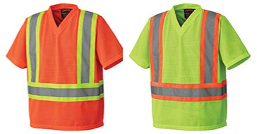 PIONEER PROTECTIVE - HI-VIZ SAFETY TRAFFIC T-SHIRT