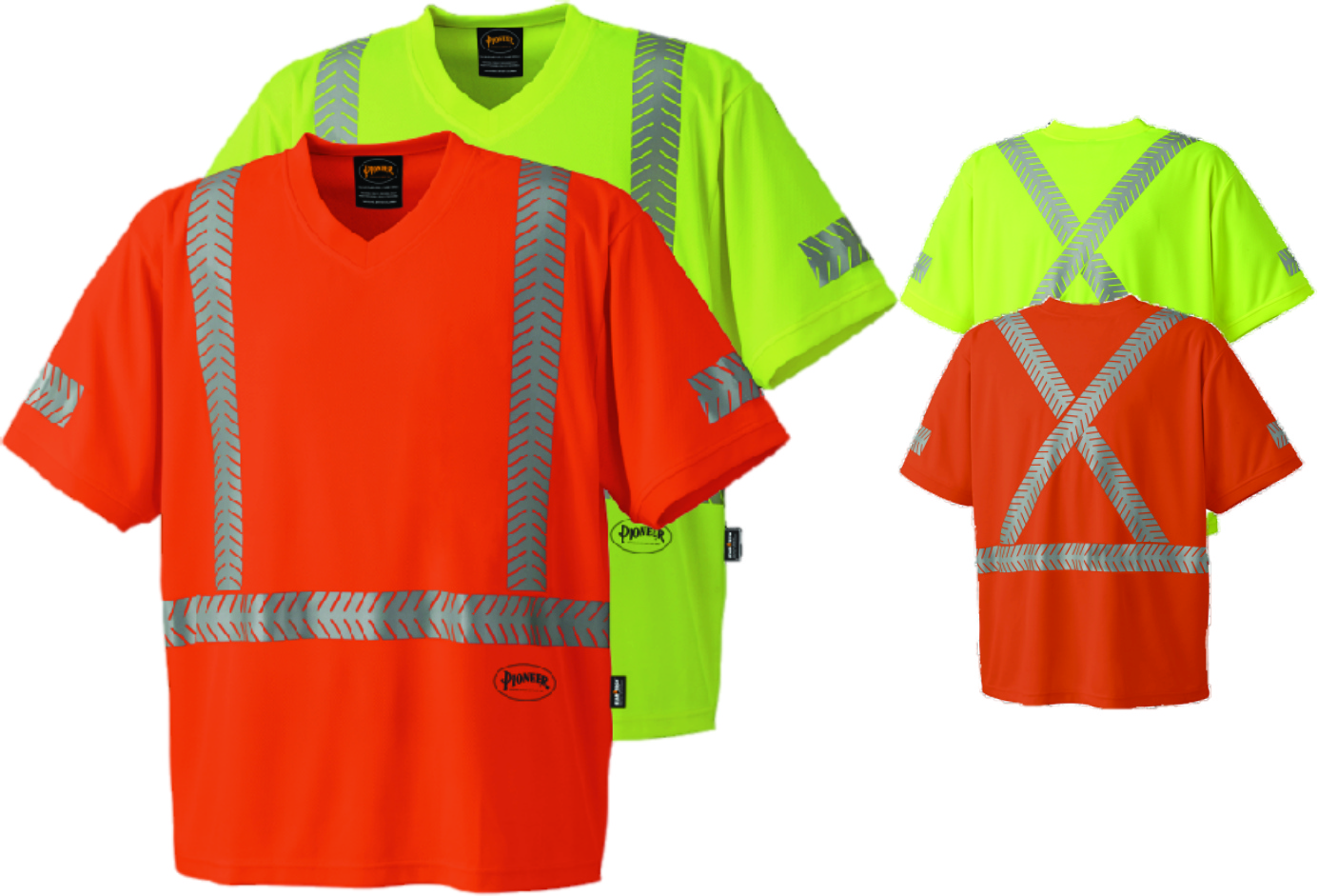 PIONEER - Ultra-Cool, Ultra-Breathable Short -Sleeved Safety Shirts