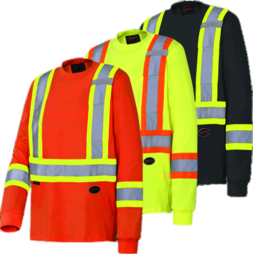 PIONEER PROTECTIVE - COTTON LONG-SLEEVED SAFETY SHIRT
