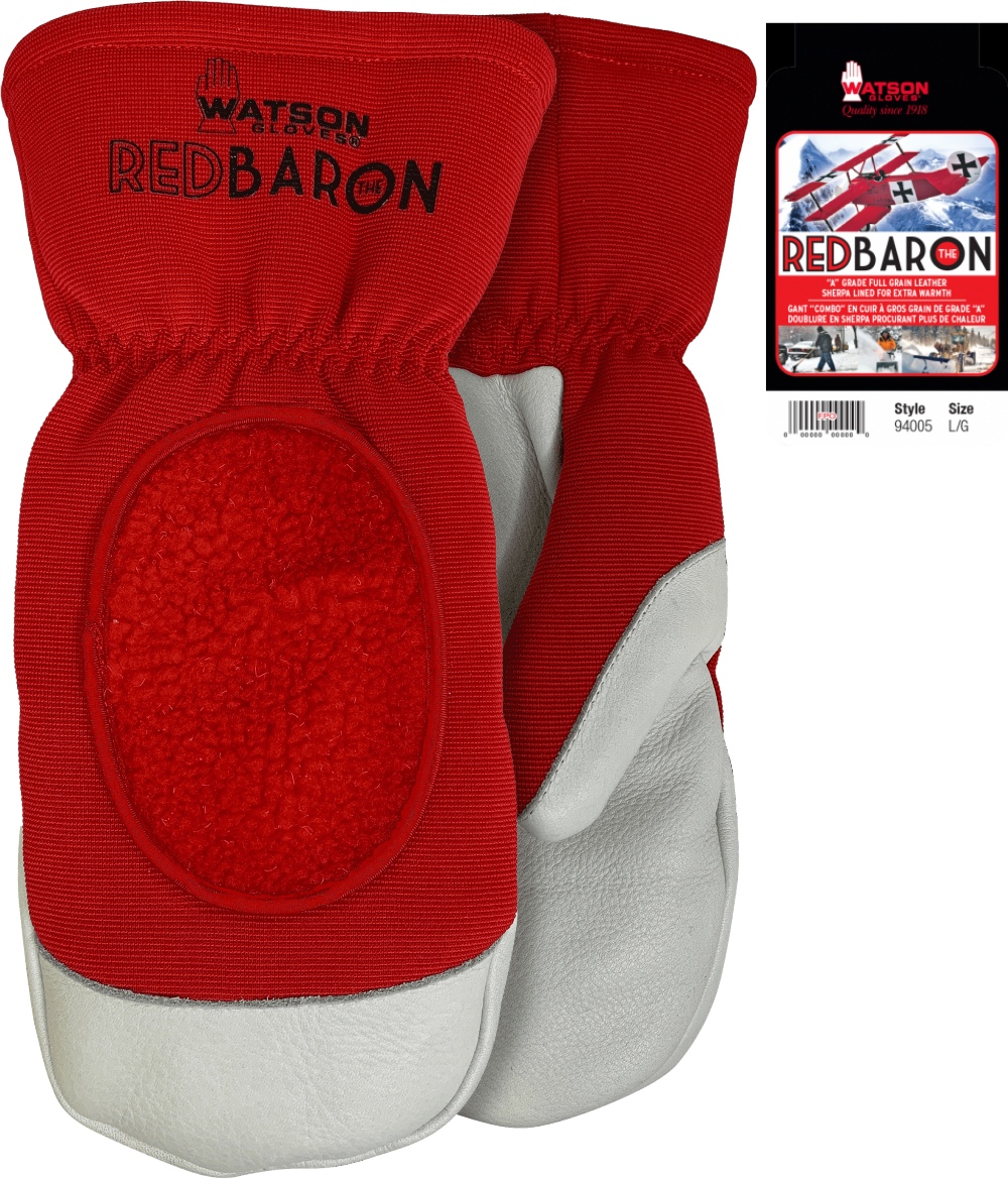 WATSON GLOVE RED BARON MITT - 94005