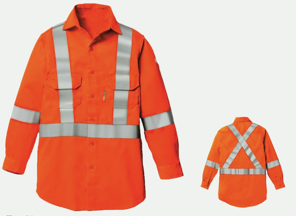 RASCO FIRE RETARDANT 88/12 SAFETY UNIFORM SHIRT  FR6505OH