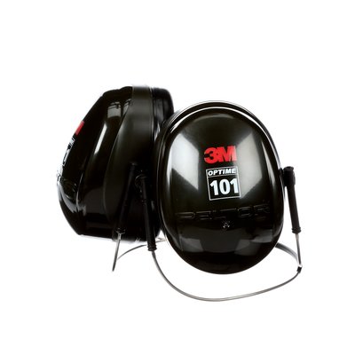 3M™ Peltor™ Optime 101 Behind-the-Head Earmuffs, H7B, black