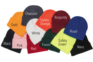 Acrylic Knit Winter Toque with Cuff