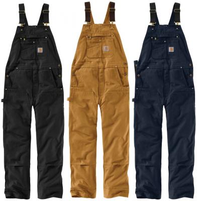 CARHARTT - Men's Duck Bib Overall / Unlined R01