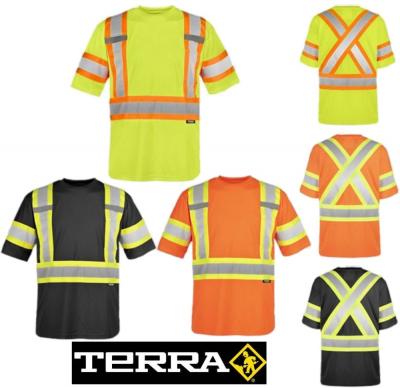 TERRA® Polyester Birdseye Traffic T-Shirt 116524