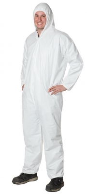 MICROPOROUS DISPOSABLE COVERALL