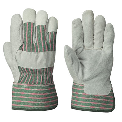 PIONEER FITTER'S COWSPLIT GLOVES - 1-PIECE PALM - INSIDE ELASTIC - INDUSTRIAL GRADE 12/PACK