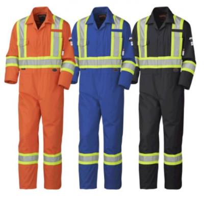 PIONEER PROTECTIVE - Flame Resistant FR / HRC COTTON SAFETY COVERALL