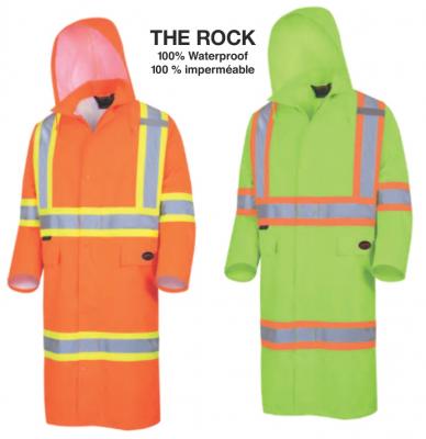 PIONEER "The Rock" 300D Oxford Polyester Long Coat with PU Coating