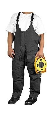 100% COTTON DUCK CANVAS LINED BIB PANT - FINAL SALE
