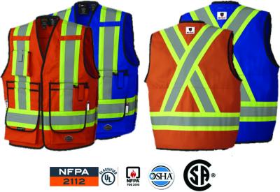 PIONEER - Flame Resistant 7 oz Hi-Viz Surveyor’s Vests