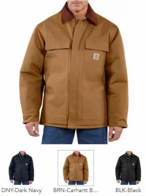 CARHARTT - DUCK TRADITIONAL ARCTIC QUILT-LINED JACKET  C003