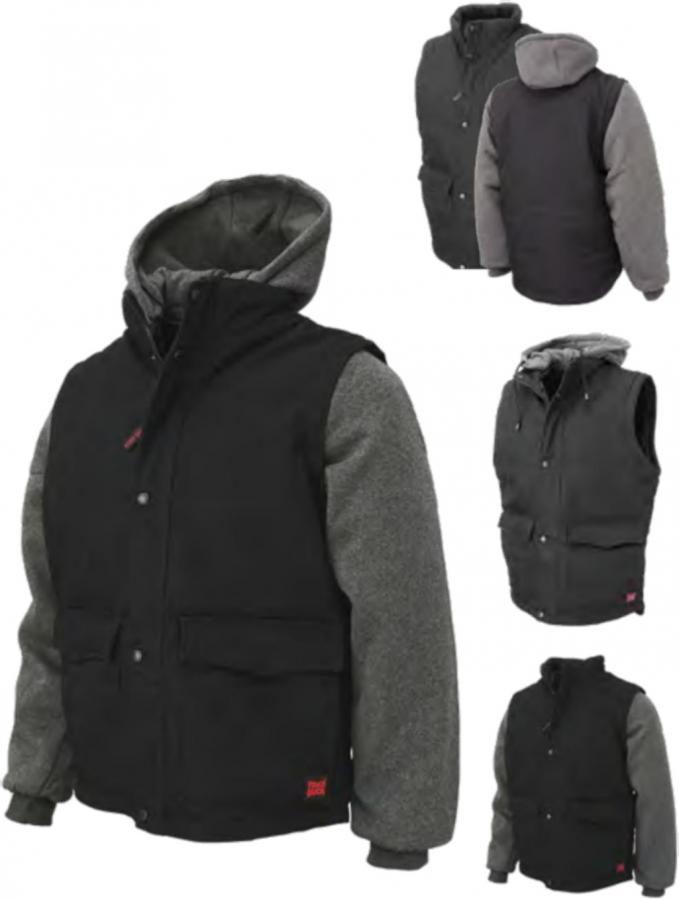 TOUGH DUCK - ZIP-OFF SLEEVE JACKET  I8A2