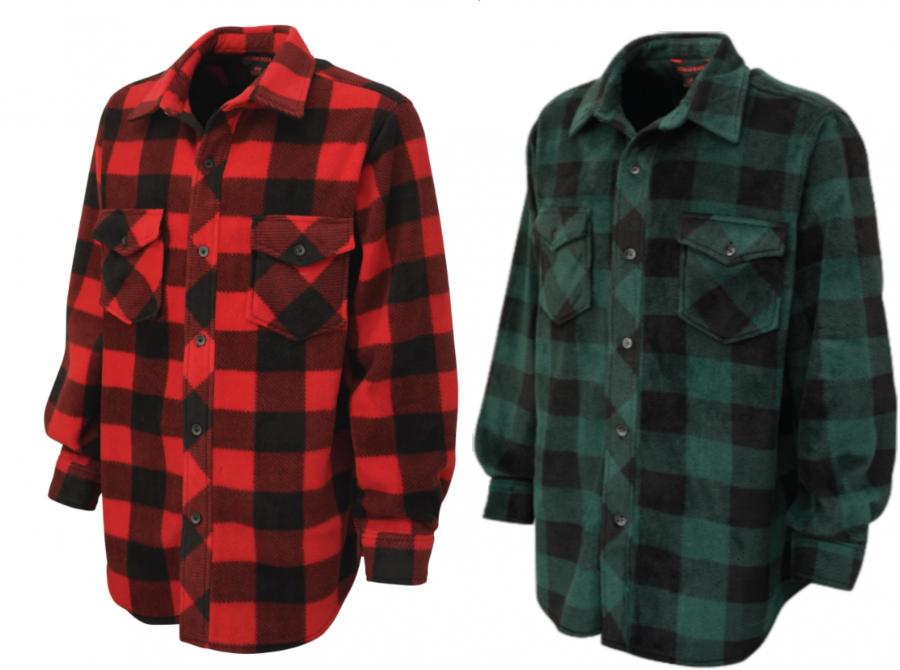 TOUGH DUCK BUFFALO CHECK FLEECE SHIRT I964