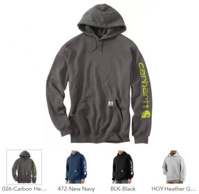 Carhartt Loose Fit Midweight Logo Sleeve Graphic Sweatshirt - K288