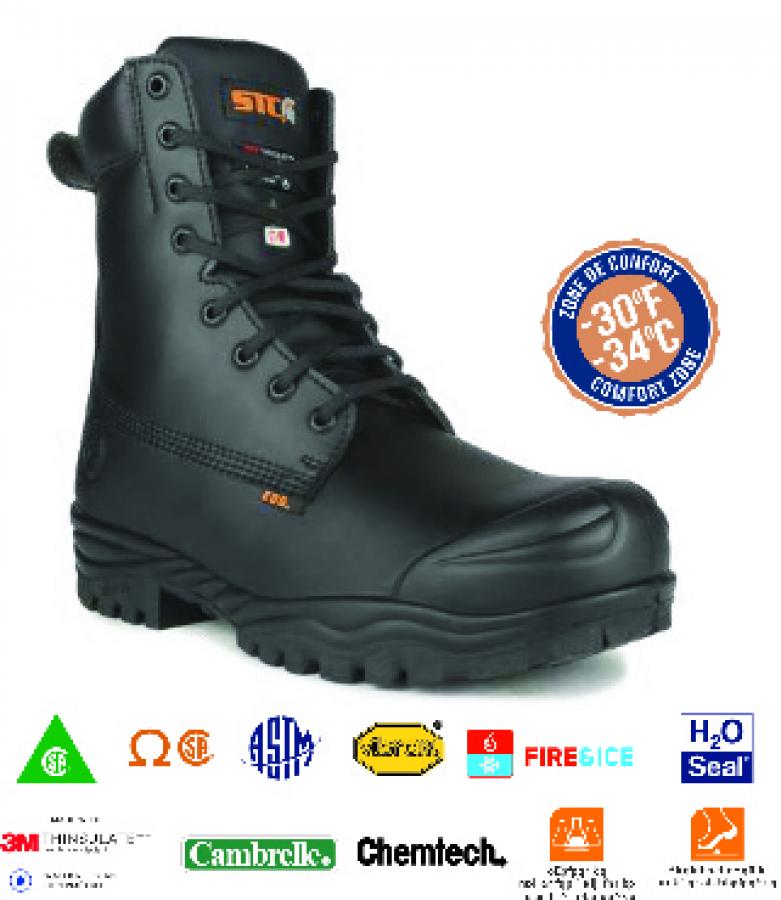 STC MASKA -  8" SAFETY WORK BOOT 400G THINSULATE
