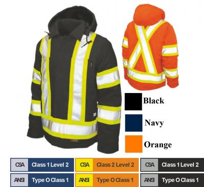 TOUGH DUCK - COTTON DUCK SAFETY JACKET S457