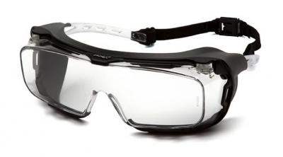 PYRAMEX S9910STMRG  CAPPTURE Clear H2MAX Anti-Fog Safety Glasses with Rubber Gasket