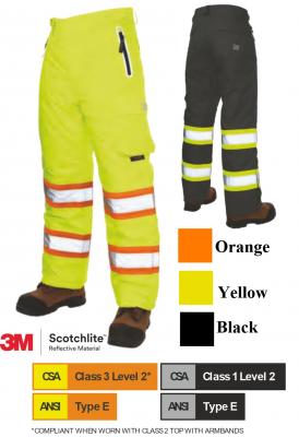 TOUGH DUCK RIPSTOP TECH SAFETY SNOW PANT SP08