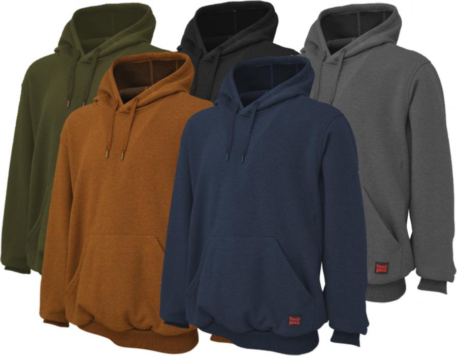 TOUGH DUCK FLEECE PULLOVER HOODIE WJ22