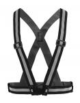 Hi Vis Black Traffic Safety Sash