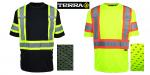 TERRA POLYESTER MESH SAFETY SHIRTS