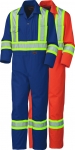 PIONEER PROTECTIVE - SAFETY POLY/COTTON COVERALL