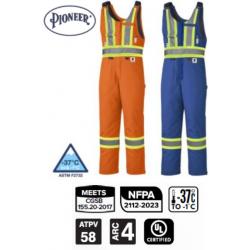 PIONEER PROTECTIVE - Flame Resistant FR / HRC WINTER COTTON SAFETY OVERALL