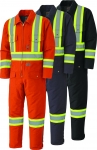 PIONEER PROTECTIVE - Quilted Cotton SAFETY Duck Coverall