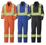 PIONEER PROTECTIVE - Flame Resistant FR / HRC COTTON SAFETY COVERALL