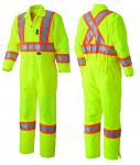 PIONEER PROTECTIVE - HI-VIZ SAFETY TRAFFIC COVERALL