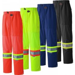 HI-VIZ SAFETY TRAFFIC MESH VENTED PANT