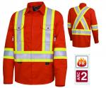 PIONEER  FR-Tech® Flame Resistant 7 oz Hi-Viz Safety Shirt  7743