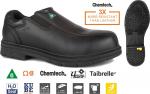 ACTON Roosevelt, Black Slip-on Chemtech Work Shoes