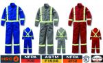 RASCO FIRE RETARDANT 88/12 SAFETY UNLINED COVERALL  FR3305