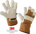 TOUGH DUCK - WATERPROOF WINTER COWGRAIN LEATHER GLOVE G699