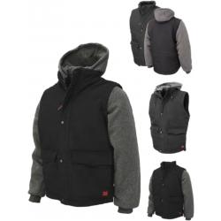 TOUGH DUCK - ZIP-OFF SLEEVE JACKET  I8A2