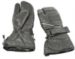 Leather Snowmobile / Cold Weather Motorcycle 1 Finger Mittens