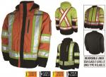 TOUGH DUCK RIPSTOP 4-IN-1 SAFETY  PARKA S187