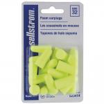 SELLSTROM - DISPOSABLE EAR PLUGS - BULLET SHAPE  10-pair retail package