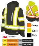 TOUGH DUCK RIPSTOP FLEECE-LINED SAFETY JACKET S245