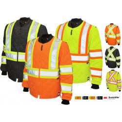 TOUGH DUCK - QUILTED SAFETY FREEZER JACKET S432