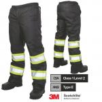 TOUGH DUCK PULL-ON POLY OXFORD INSULATED SAFETY PANT S614