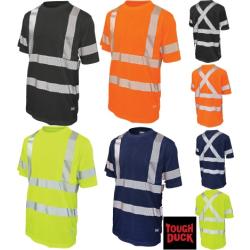 TOUGH DUCK POLYESTER JERSEY SHORT-SLEEVE SAFETY T-SHIRT ST12